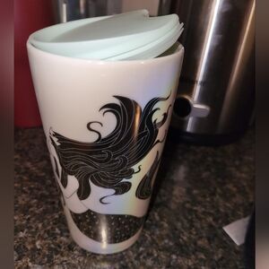 Starbucks 2021 Irridescent Mermaid Logo Hot Travel 12 Oz Coffee Cup